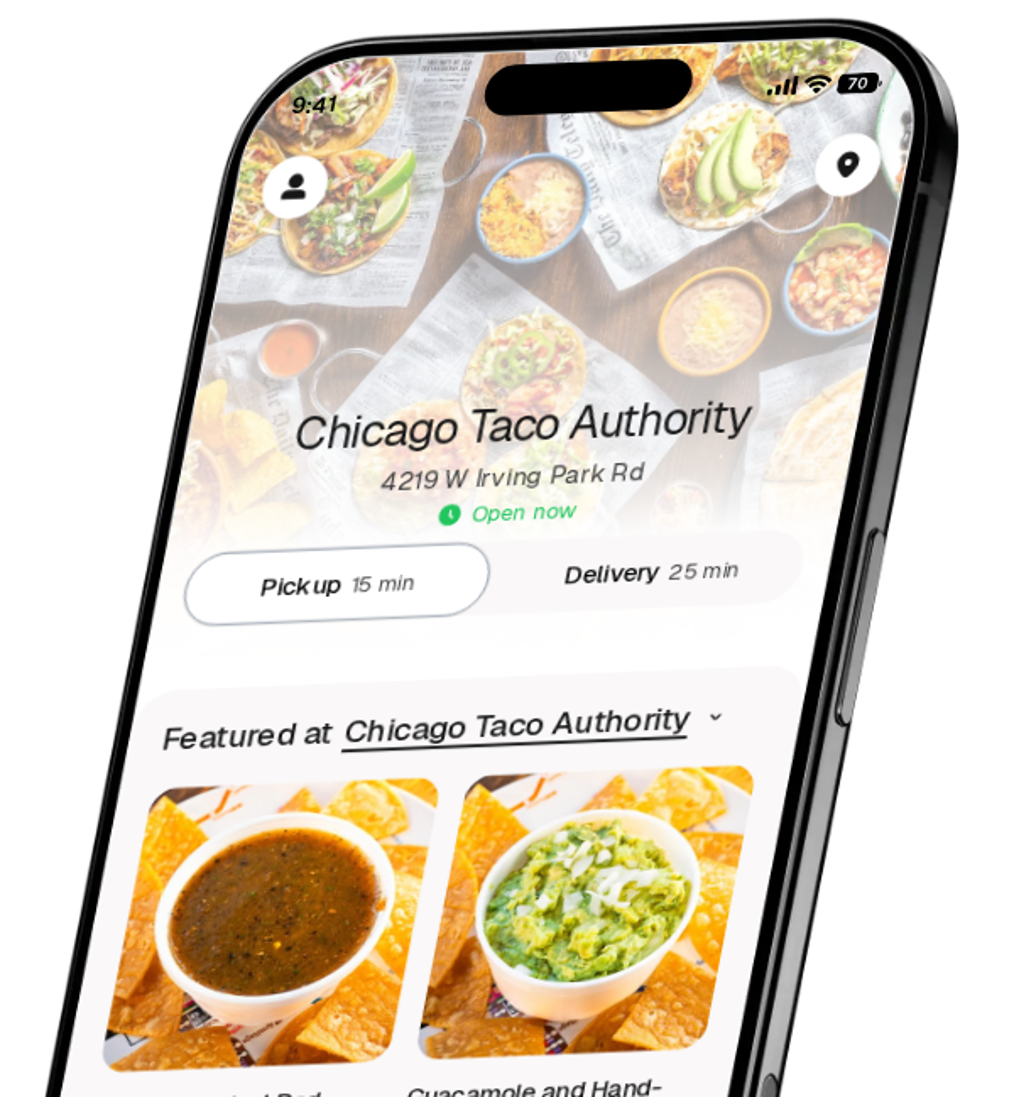 Chicago Taco Authority app preview