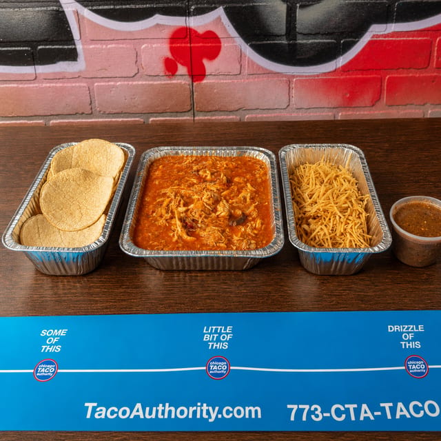 Chicken Tinga Taco Bar.
