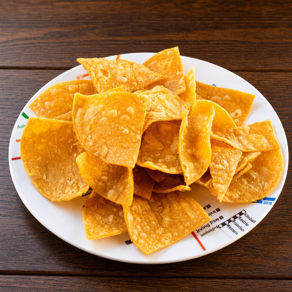 Hand Cut Tortilla Chips Bag.