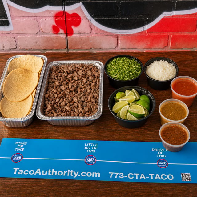Steak Taco Bar Box.