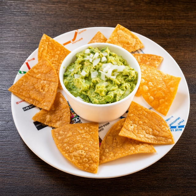 Guacamole and Hand-cut Chips.