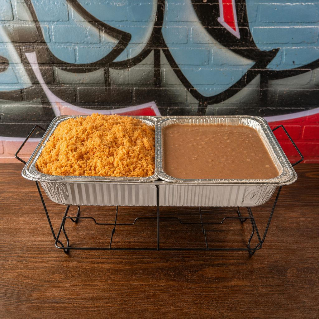 Catering Refried Beans.