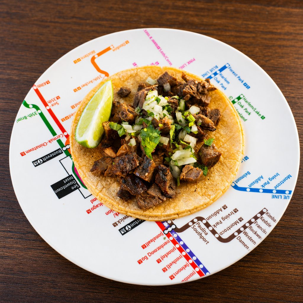 Asada Steak Taco.