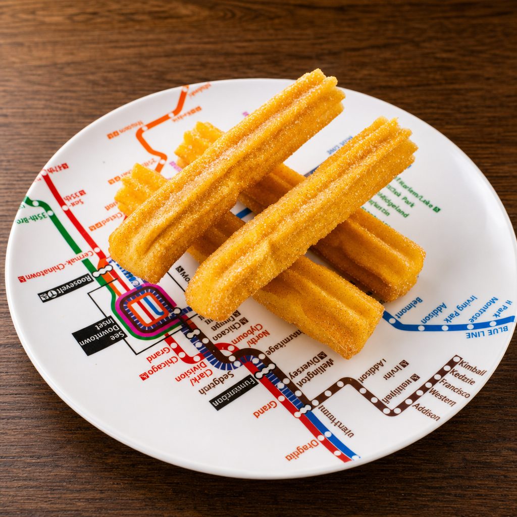 Churro (Delicious Cream Cheese Filling).