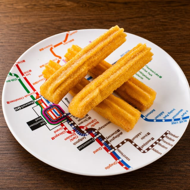 Churro (Delicious Cream Cheese Filling).