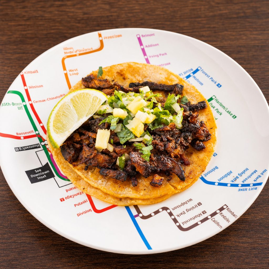 Al Pastor Taco.