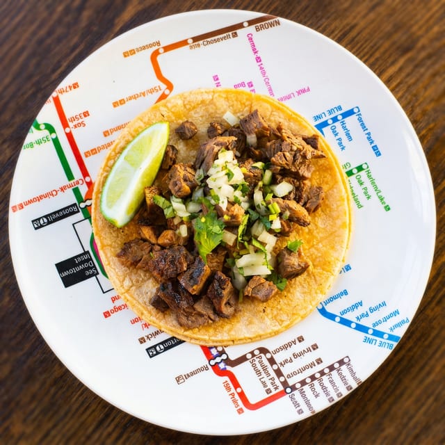 Asada Steak Taco.