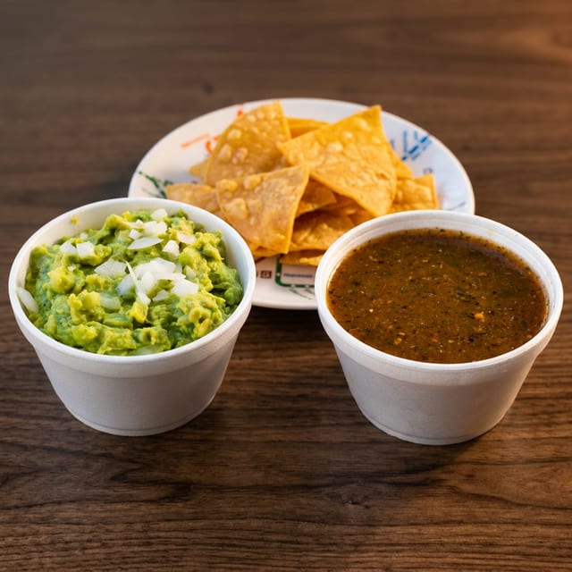 Combo Guac Salsa & Chips.
