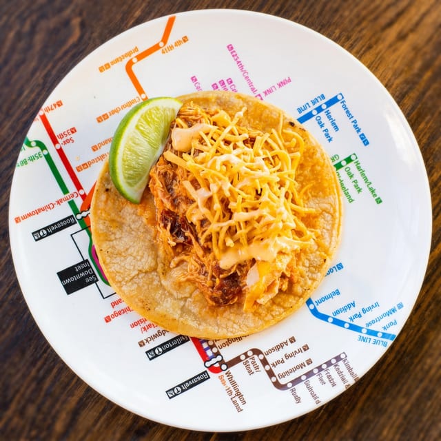 Chicken Tinga Taco.